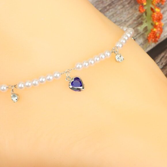 "Elegant Handmade Anklet – Delicate Jewelry for Women, MAR091430 - Picture 1 of 10
